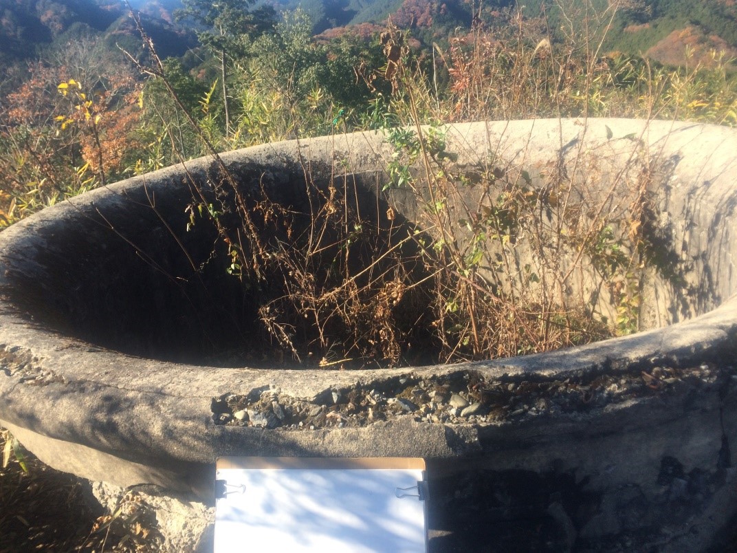 写真(1)防空監視哨跡 写真(1)防空監視哨跡