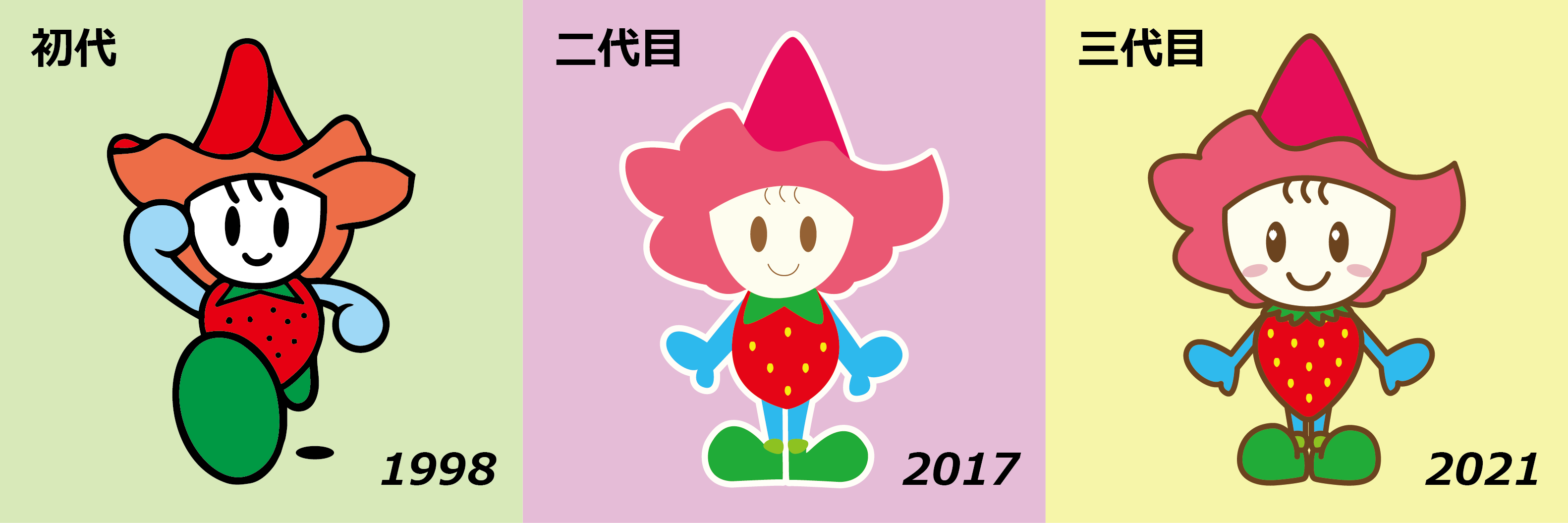 歴代ベリーちゃん 歴代ベリーちゃん